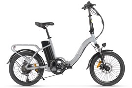 Электровелосипед Eltreco Flex UP серебристый матовый-3149 026161-3149