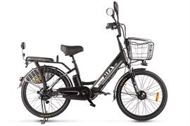 Электровелосипед Gelbert ALFA 1 ST Черный-2926 0000375-2926