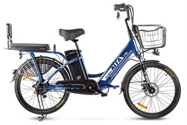 Электровелосипед Gelbert ALFA 2 PRO Синий-2931 0000379-2931