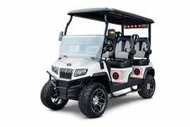 Гольфкар Rutrike Maverick 4 Plus Белый-3284 026624-3284