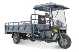 Грузовой электротрицикл Rutrike Фактор ЛАЙТ 2600 60/72V2000W Серый-3136 025898-3136