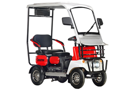 Электроскутер четырехколесный Rutrike Лич Красный-3260 026354-3260