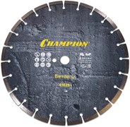 Диск алмазный CHAMPION бетон L 350/25,4/10 Concremax (старый бетон, ж/б с наполн.сред.тв) C1629