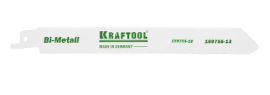 Полотно KRAFTOOL "INDUSTRIE QUALITAT", S922EF, для эл/ножовки, Bi-Metall, по металлу, шаг 1,4мм, 130 159755-13