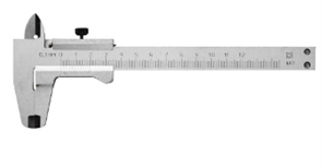 тип 1 125 мм, Металлический штангенциркуль (3445-125)