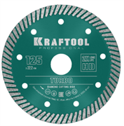 KRAFTOOL TURBO 125 мм (22.2 мм, 10х2.4 мм), алмазный диск (36682-125) 36682-125