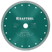 KRAFTOOL TURBO 230 мм (22.2 мм, 10х2.8 мм), алмазный диск (36682-230) 36682-230