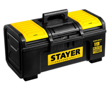 STAYER TOOLBOX-19, 480 х 270 х 240, пластиковый ящик для инструментов, Professional (38167-19) 38167-19