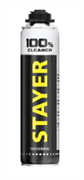 STAYER 100% Cleaner, 500мл, Очиститель монтажной пены, PROFESSIONAL (41139) 41139