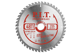 Диск пильный P.I.T. 235x30x1,8мм 48T (ACTW10-235T48) ACTW10-235T48