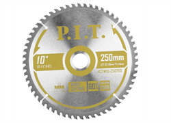 Диск пильный P.I.T. 250x32/30x2,2мм 60T (ACTW10-250T60) ACTW10-250T60