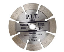 Диск алмазный отрезной по керамике, плитке (89x10 мм) для PMS89-C P.I.T. 