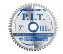 Диск пильный по алюминию P.I.T. 180*20/16*1.6мм 56Т ACTW05-180T56