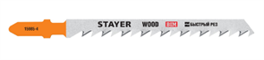 STAYER T144DF, полотна для эл/лобзика, Bi-Metal, по дереву, ДВП, ДСП, Т-хвостови
