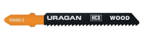 Полотна URAGAN, T119B, HCS, по дереву, фанере, ДСП, T-хвост., шаг 2мм, 75/50мм,