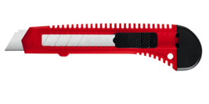 Нож MIRAX со сдвижным фиксатором, сегмент.лезвия 18мм