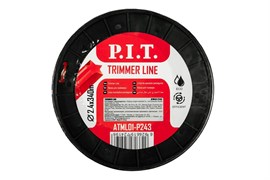 Леска для триммера пятиугольник P.I.T. 3LB 2,4 мм(ATML01-P243) ATML01-P243