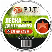 Леска для триммера P.I.T. Р0212015 (звезда, 2,0мм х 15м) P0212015