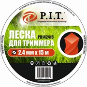 Леска для триммера P.I.T. Р0142415 (крученая, 2,4мм х 15м) P0142415