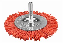 Щетка нейлоновая дисковая P.I.T. 75x1,2мм хвостовик 6 мм(APLS11-N075) APLS11-N075