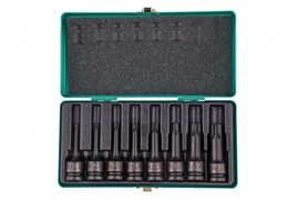 Набор ударных торцевых головок Torx 1/2",  в кейсе, 8 шт. Stels 13999