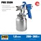 ЗУБР PRO 350N, 1.8 мм, пневматический краскопульт с нижним бачком, Профессионал (06451-1.8) 06451-1.8