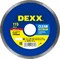 DEXX Clean Aqua Cut, 115 мм, (22.2 мм, 5 х 1.7 мм), сплошной алмазный диск (36703-115) 36703-115_z01 - фото 108073