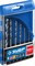 ЗУБР ПРОФ-А, 6 шт, (2-8 мм), сталь Р6М5, класс А, шестигранный хвостовик, набор сверл по металлу, Профессионал (29623-H6) 29623-H6_z01