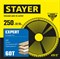 STAYER Expert, 250 x 32/30 мм, 60Т, точный рез, пильный диск по дереву (3682-250-32-60) 3682-250-32-60_z01