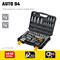 STAYER AUTO 94, 94 предм., (1/2″+1/4″), универсальный набор инструмента, Professional (27760-H94) 27760-H94_z01