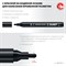 ЗУБР ММ-400, черный, 2 мм, круглый, меловой маркер, Профессионал (06332-2) 06332-2