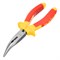 Длинногубцы изогнутые Insulated, 160 мм, двухкомпонентные рукоятки Matrix Professional 17472
