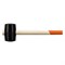 Киянка резиновая, 450 г, черная резина, деревянная рукоятка Sparta 111505