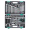 Набор инструментов, 1/2", 1/4", CrV, пластиковый кейс 88 предметов Stels 14109