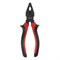 Плоскогубцы комбинированные Black Nickel, 160 мм, двухкомпонентные рукоятки Matrix 16978