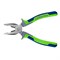 Плоскогубцы комбинированные, 200 мм, фосфатирование, трехкомпонентные рукоятки Сибртех 17055