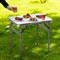 Стол складной алюминиевый, столешница МДФ, 600 х 450 х 250/590 Camping Palisad 69582