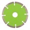 Диск алмазный, отрезной сегментный, 115 х 22.2 мм, сухая резка Сибртех 731007