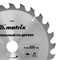Пильный диск по дереву, 250 х 32 мм, 24 зуба Matrix Professional 73265
