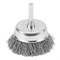 Щетка для дрели, 65 мм, "чашка" со шпилькой, витая проволока Сибртех 744777 - фото 152508 Щетка для дрели, 65 мм, "чашка" со шпилькой, витая проволока Сибртех 744777 - фото 152508