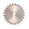 Пильный диск по дереву, 190 х 20 мм, 24 зуба, кольцо 16/20 Matrix Professional 73213