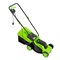Газонокосилка электрическая L1200, 1200 Вт, ширина 32 см, 3 уровня, пластиковый травосборник 30 л. Сибртех 96607