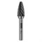 Борфреза по металлу твердосплавная, параболическая, тип-F, 12 мм// Denzel 72044