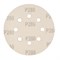 Круг абразивный на ворсовой подложке под "липучку", перфорированный, P 280, 125 мм, 5 шт Сибртех 738127
