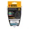 Треугольник абразивный на ворc. подложке под "липучку", перф., P 120, 150х150х100 мм, 5 шт. Denzel 738627