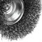 Щетка для дрели, 65 мм, Чашка, со шпилькой , нержавеющая витая проволока Denzel 744613