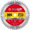 ЗУБР Оптимальный рез, 305 x 30 мм, 48Т, пильный диск по дереву (36912-305-30-48) 36912-305-30-48_z01