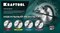 KRAFTOOL Fast, 190 х 20 мм, 24Т, пильный диск по дереву (36950-190-20) 36950-190-20