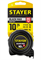 STAYER BlackMax 10м / 25мм рулетка в ударостойком полностью обрезиненном корпусе и двумя фиксаторами 3410-10_z02