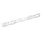 Линейка из нержавеющей стали с угловым транспортиром P.I.T. cерия ADVANCE HSQR05-0300 (300 мм) HSQR05-0300